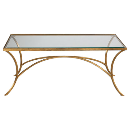 Uttermost Alayna Gold Coffee Table 24639