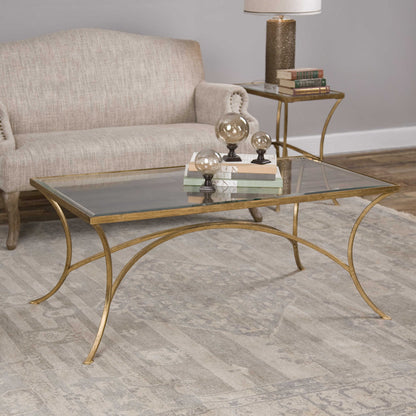 Uttermost Alayna Gold Coffee Table 24639