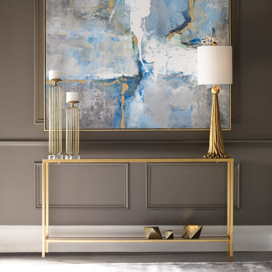 Uttermost Hayley Gold Console Table 24685