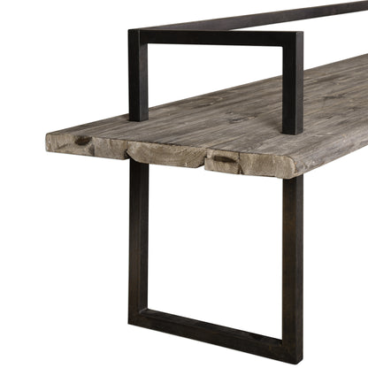 Uttermost Herbert Reclaimed Wood Bench 24701