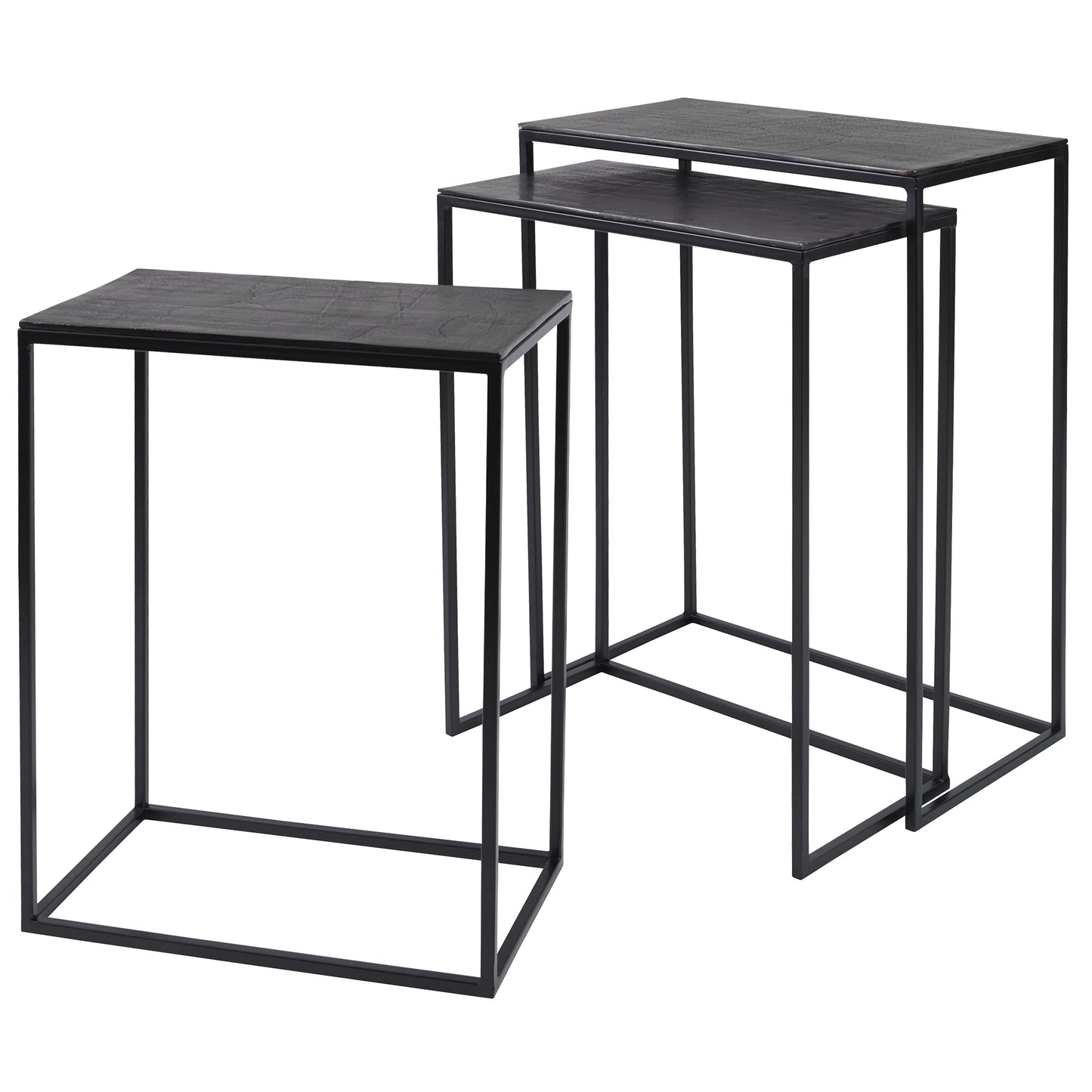 Uttermost Coreene Iron Nesting Tables S/3 25040