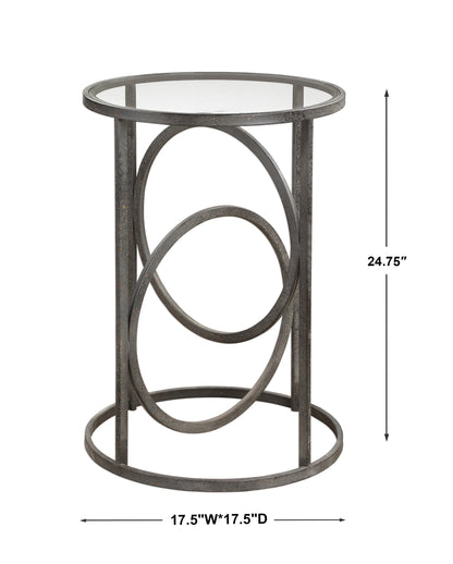 Uttermost Lucien Iron Accent Table 24809