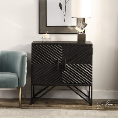 Uttermost Zadie Ebony Accent Cabinet 24840