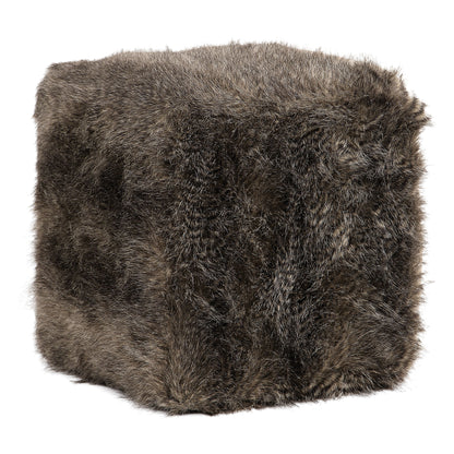 Uttermost Jayna Fur Ottoman 23474