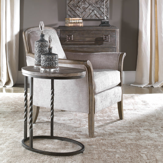 Uttermost Tauret Cantilever Accent Table 25320