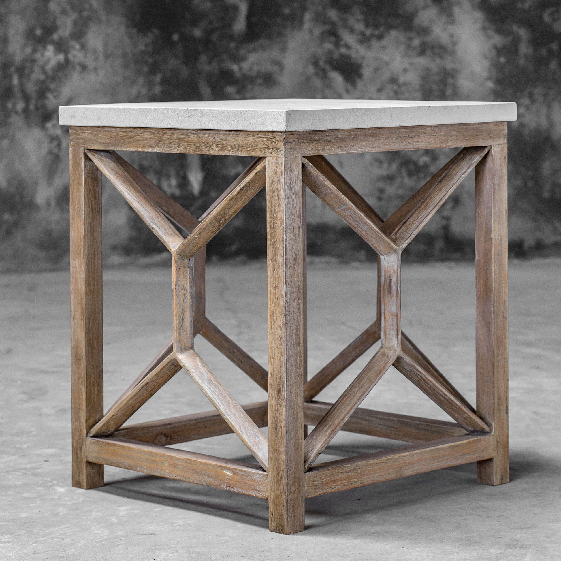 Uttermost Catali Stone End Table 25886