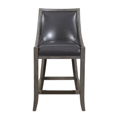 Uttermost Elowen Leather Counter Stool 23465