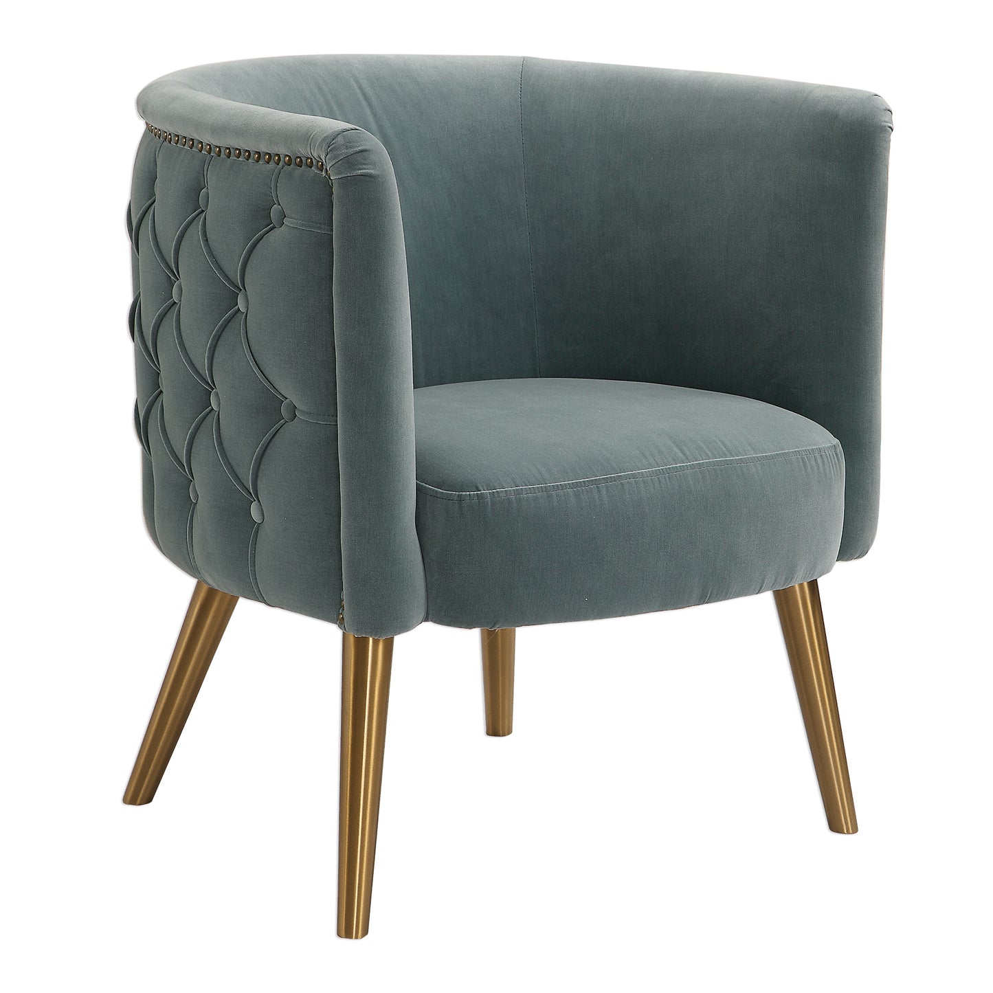 Uttermost Haider Gray Accent Chair 23480