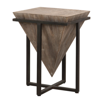 Uttermost Bertrand Wood Accent Table 24864