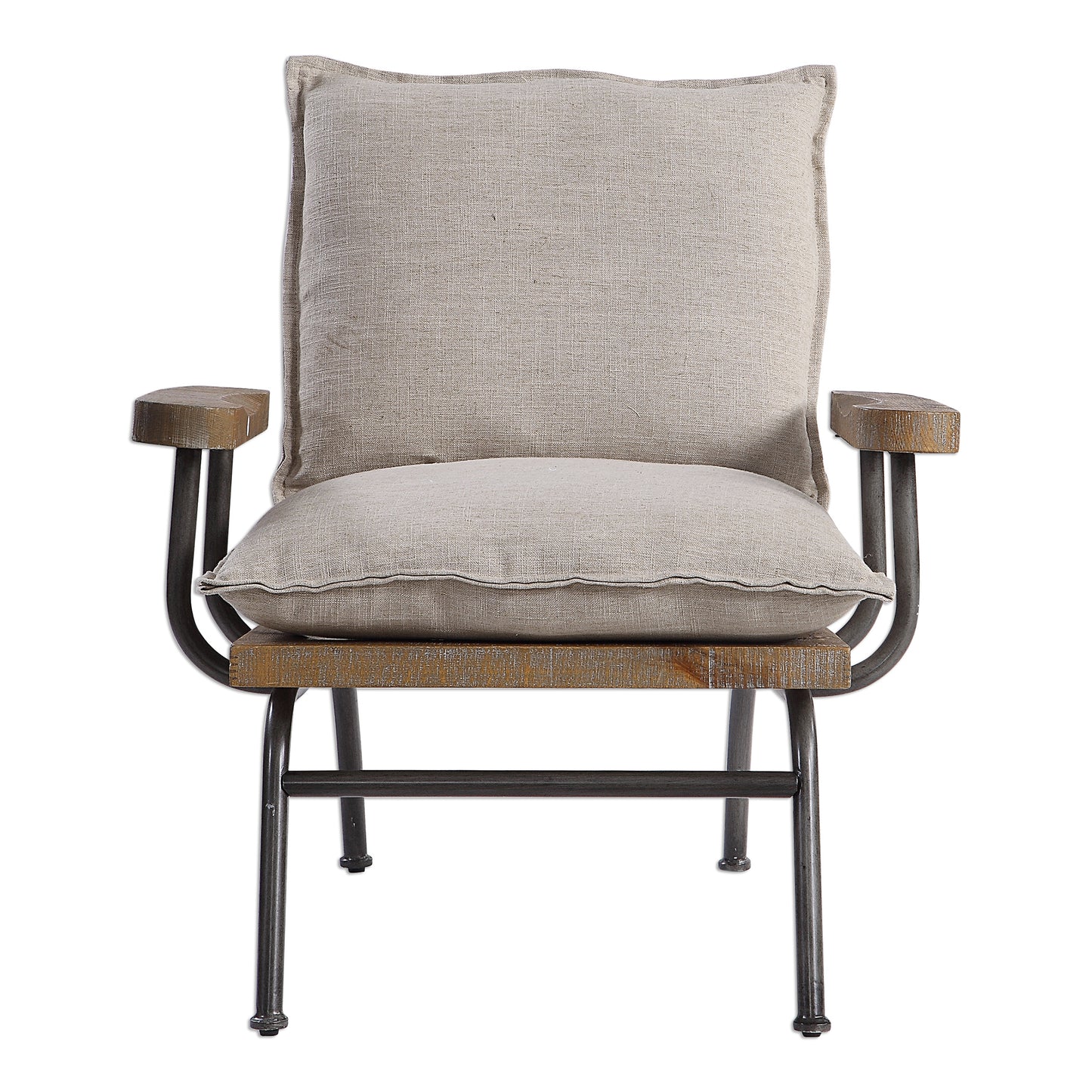 Uttermost Declan Industrial Accent Chair 23475