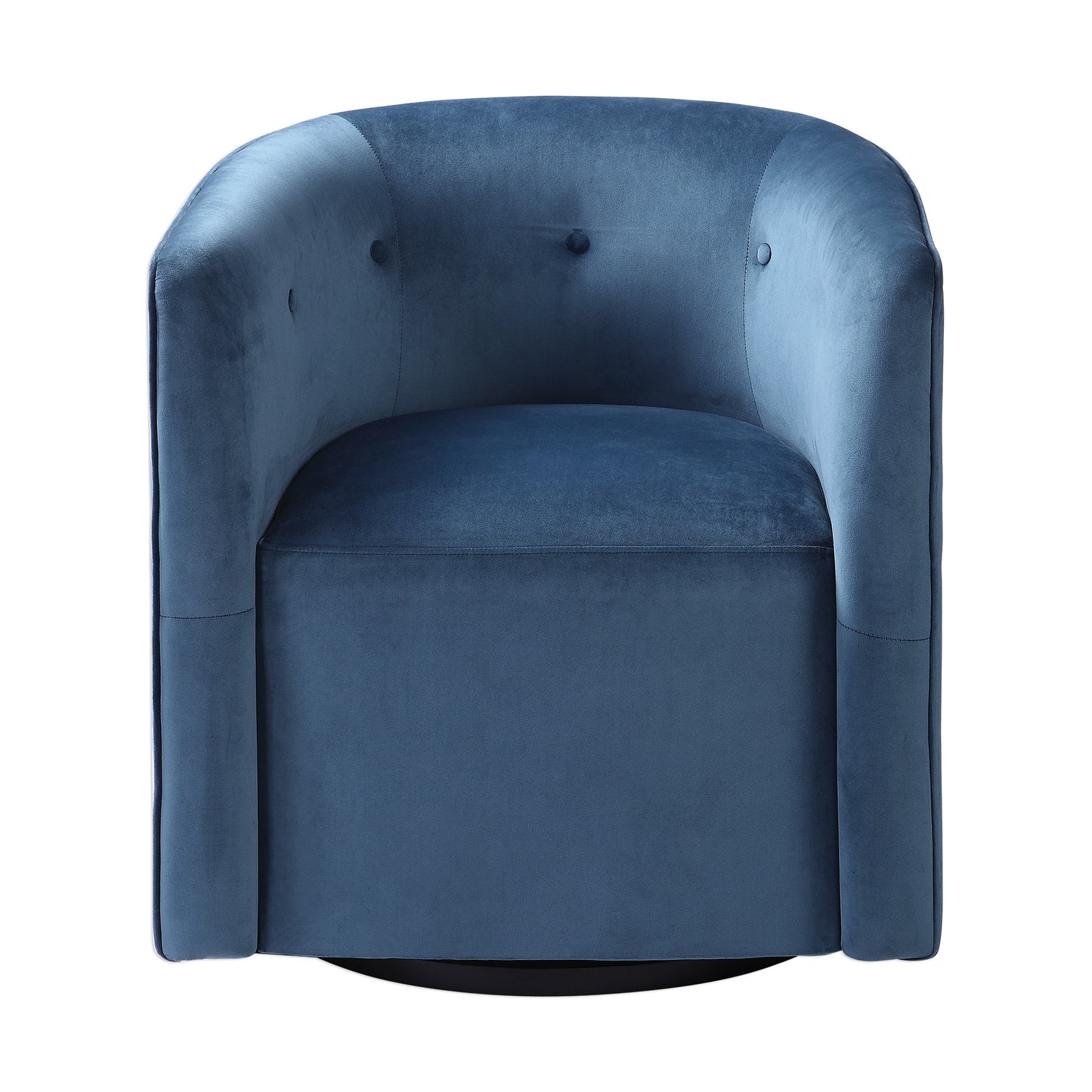 Uttermost Mallorie Blue Swivel Chair 23491