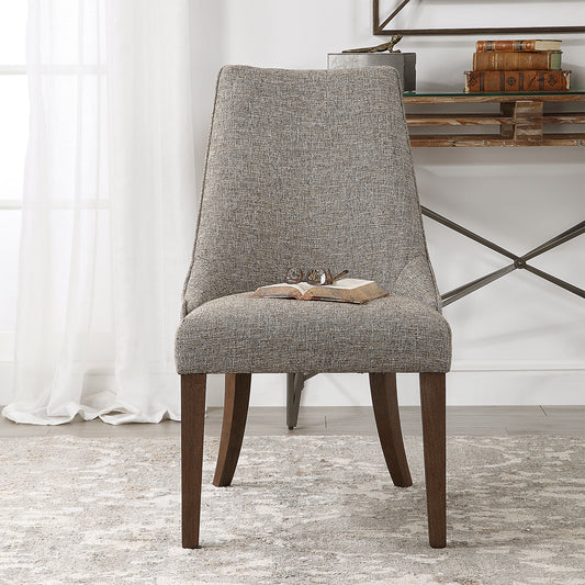 Uttermost Daxton Earth Tone Armless Chair 23494