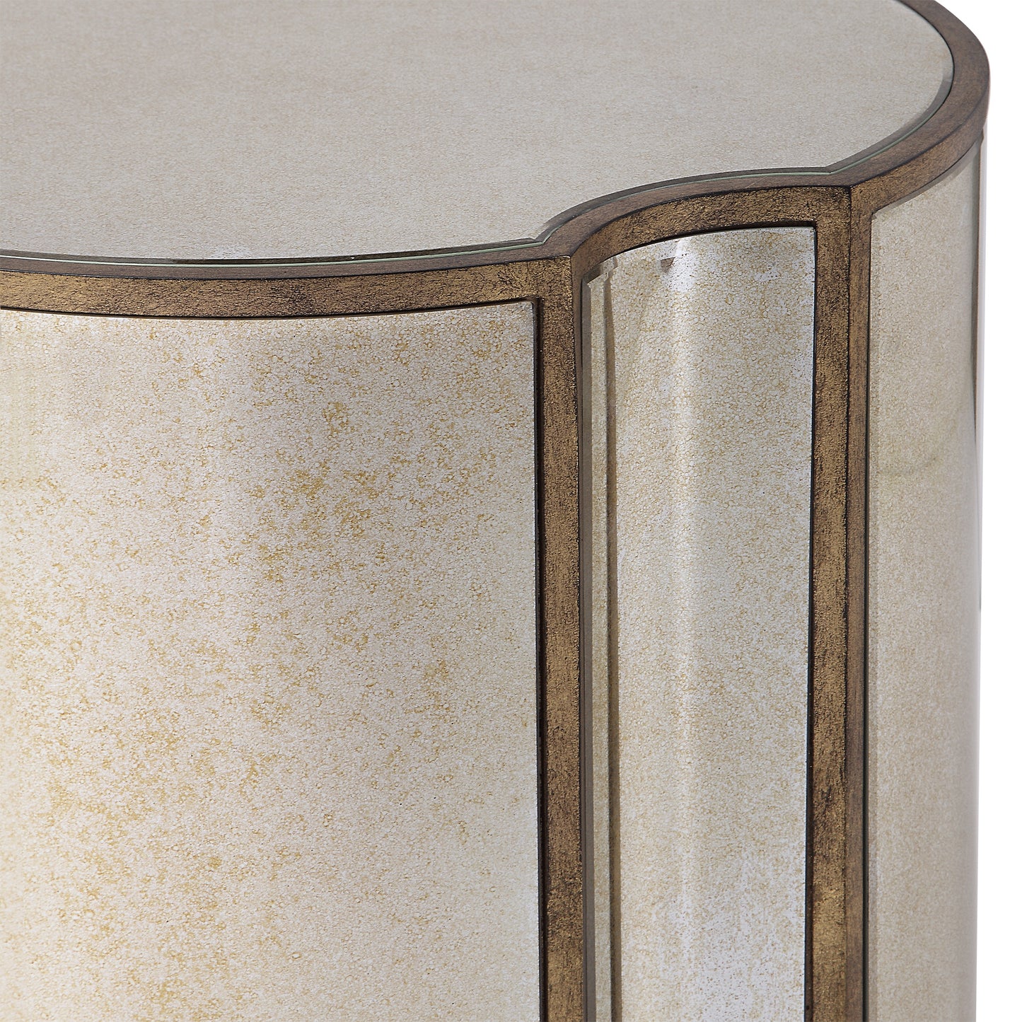 Uttermost Harlow Mirrored Accent Table 24888