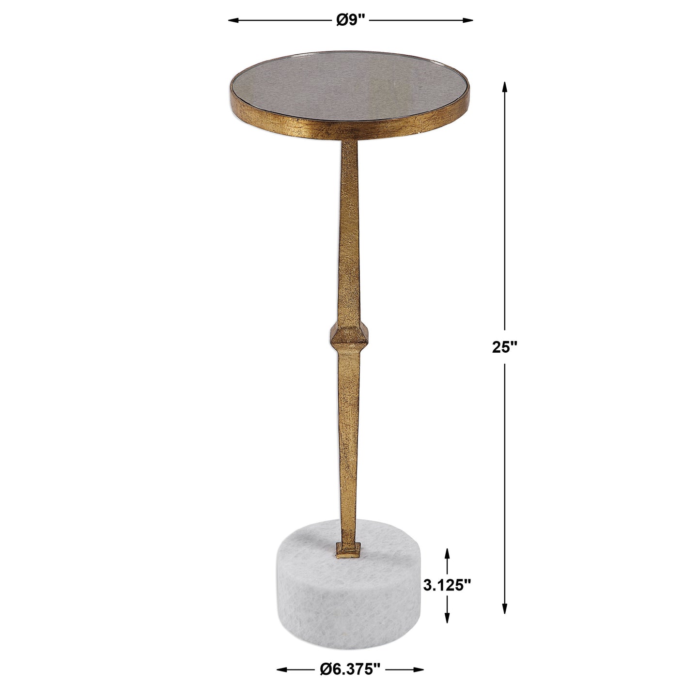 Uttermost Miriam Round Accent Table 24882