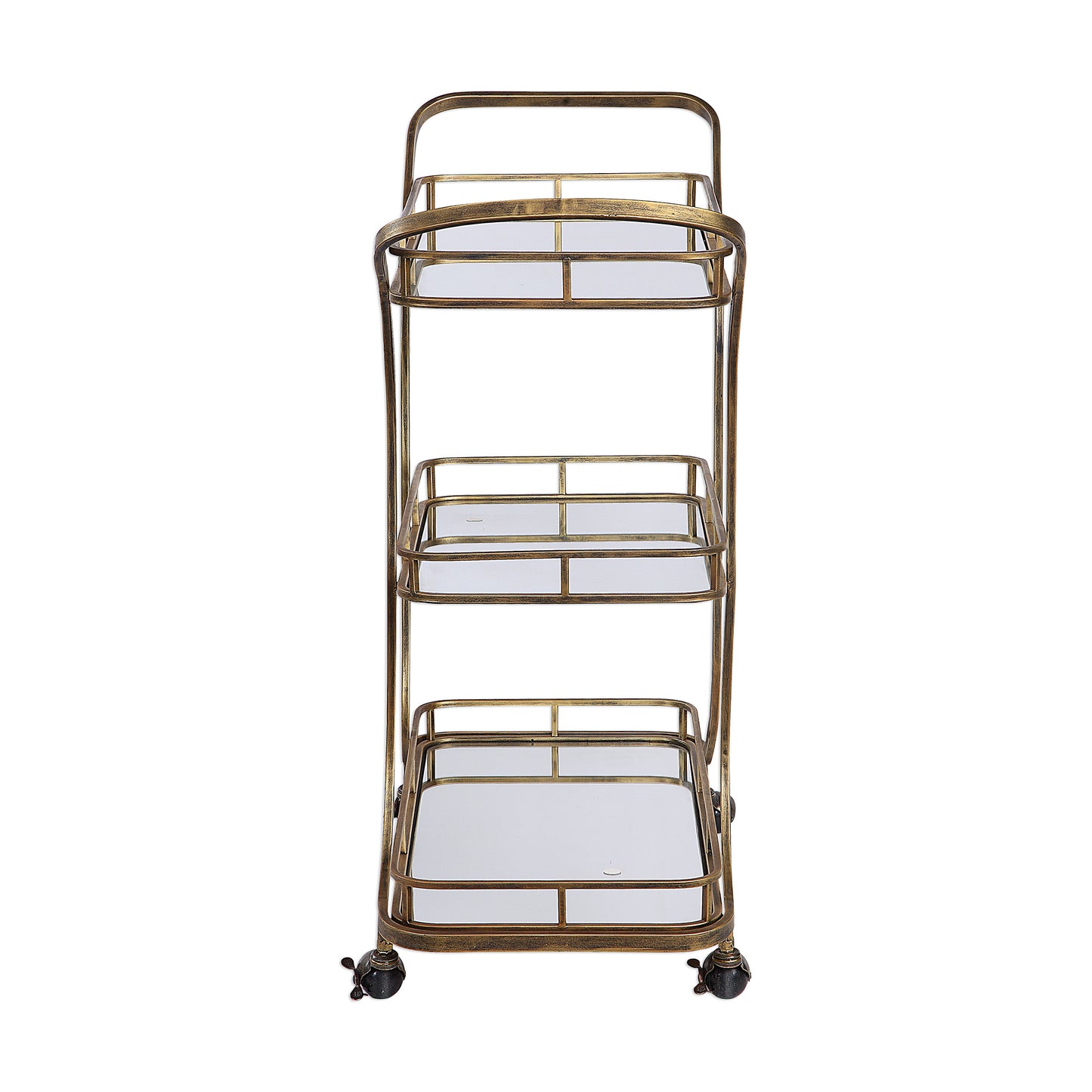 Uttermost Stassi Gold Serving Cart 24876