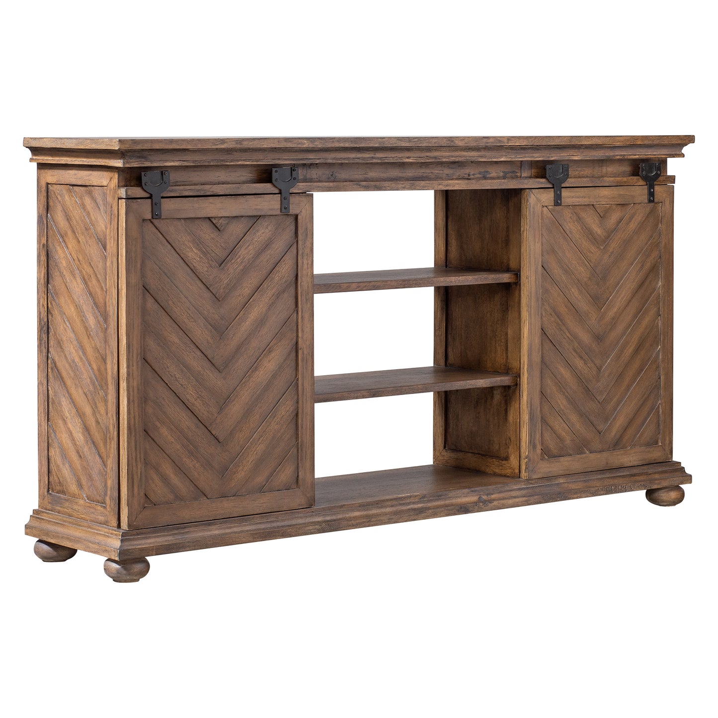 Uttermost Primalia Barn Door Media Console 25445