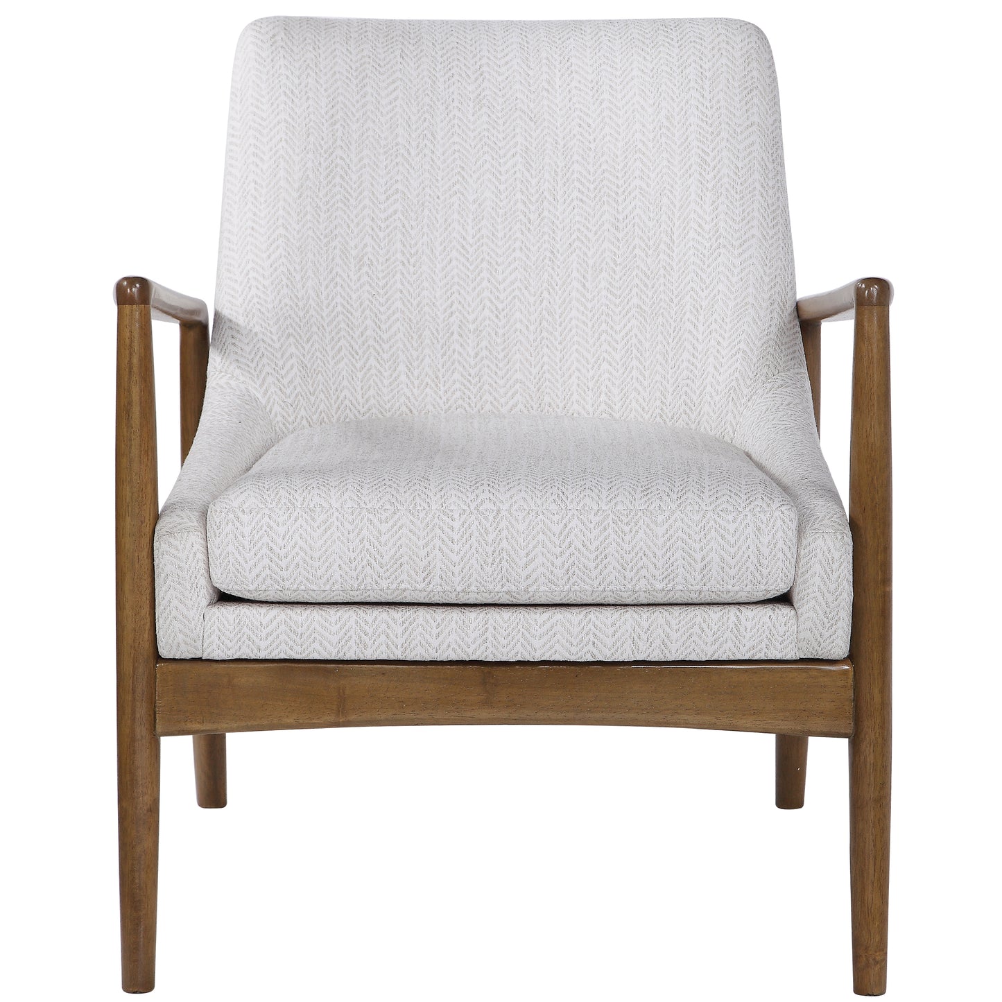 Uttermost Bev White Accent Chair 23519