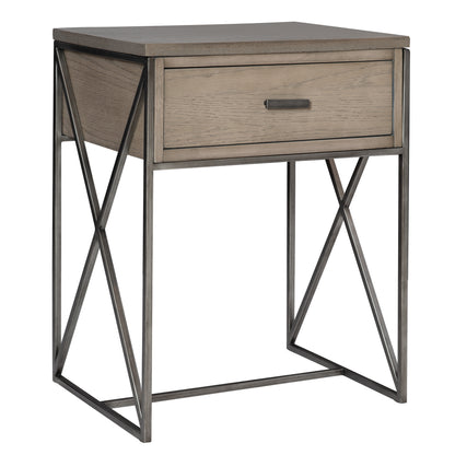 Uttermost Cartwright Gray Side Table 25367