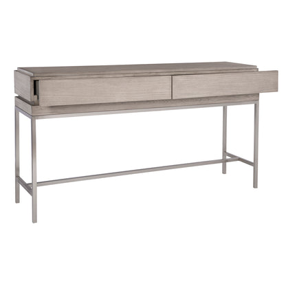 Uttermost Kamala Gray Oak Console Table 25373