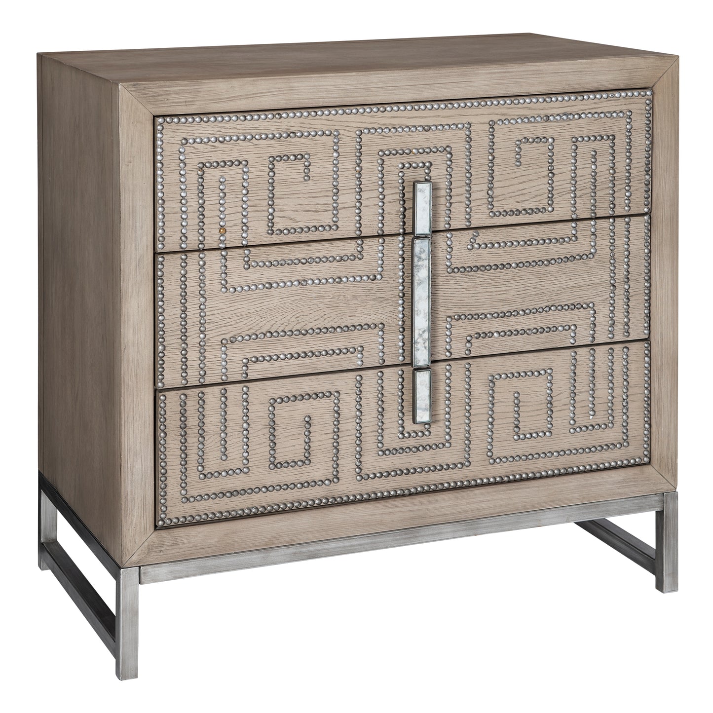 Uttermost Devya Gray Oak Accent Chest 25369