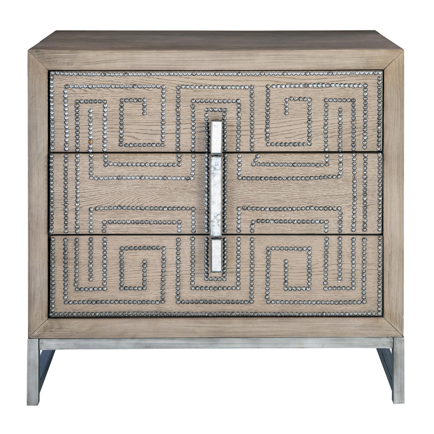 Uttermost Devya Gray Oak Accent Chest 25369