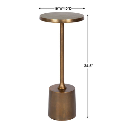 Uttermost Sanaga Drink Table Gold 25061