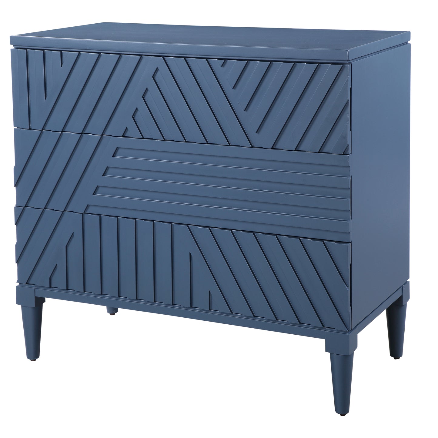 Uttermost Colby Blue Drawer Chest 25383