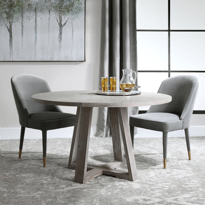 Uttermost Gidran Gray Dining Table 24952