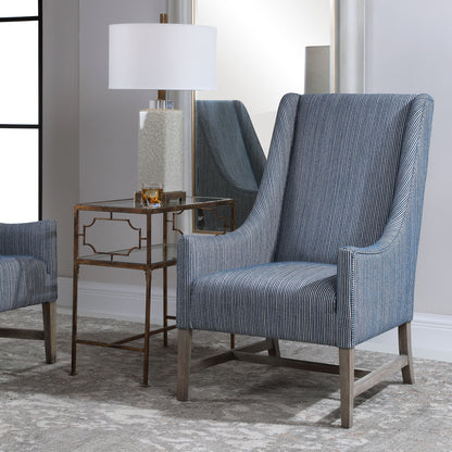 Uttermost Galiot Wingback Accent Chair 23562