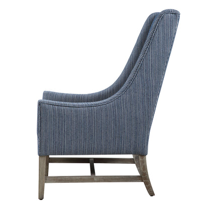 Uttermost Galiot Wingback Accent Chair 23562