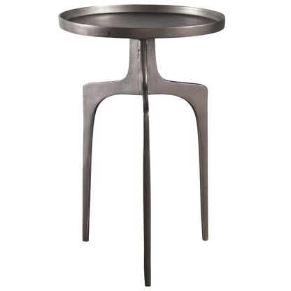 Uttermost Kenna Nickel Accent Table 25082