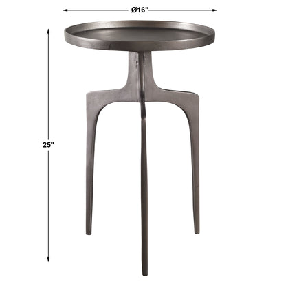 Uttermost Kenna Nickel Accent Table 25082