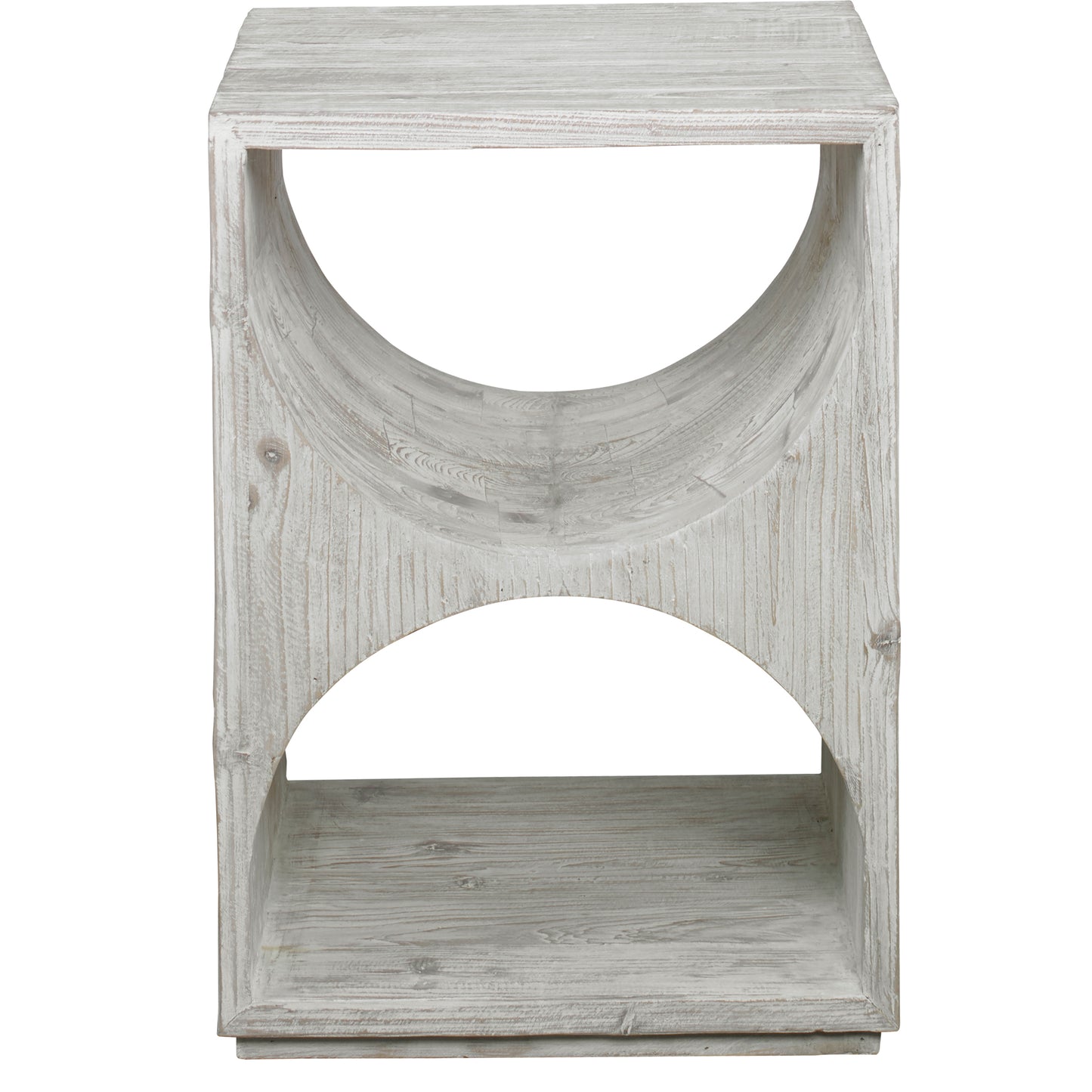 Uttermost Hans White Side Table 24969