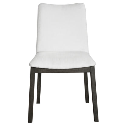 Uttermost Delano White Armless Chair S/2 23586-2