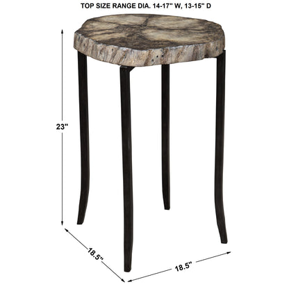 Uttermost Stiles Rustic Accent Table 25486