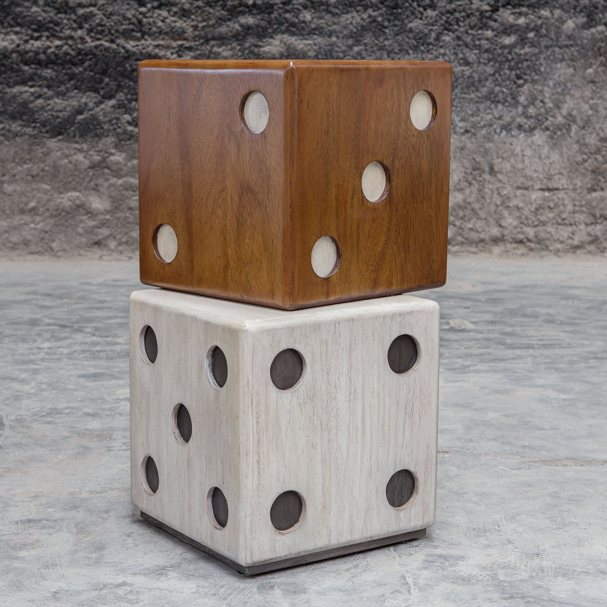 Uttermost Roll The Dice Accent Table 25485