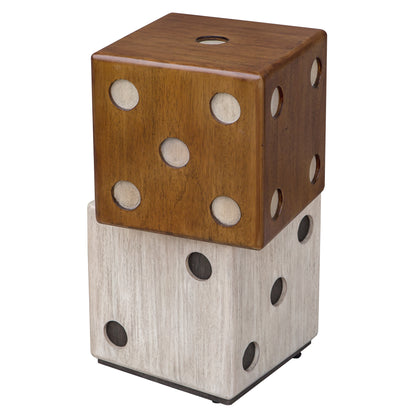 Uttermost Roll The Dice Accent Table 25485