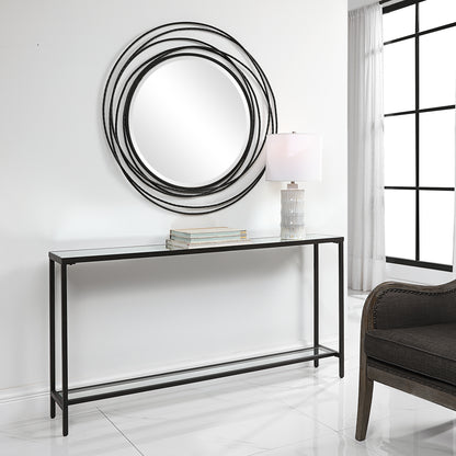 Uttermost Hayley Black Console Table 24997