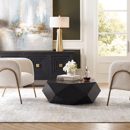 Uttermost Volker Small Black Coffee Table 25491