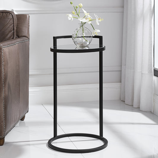 Lily Lifestyle Matte Black Finish With Mirrored Top