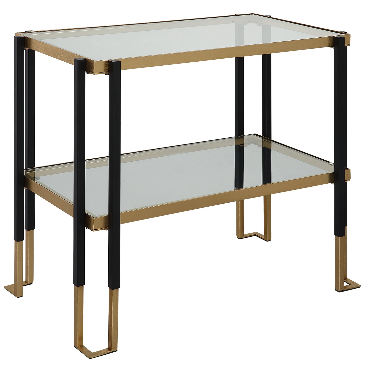 Uttermost Kentmore Glass Side Table 25138