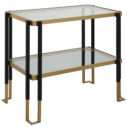 Uttermost Kentmore Glass Side Table 25138