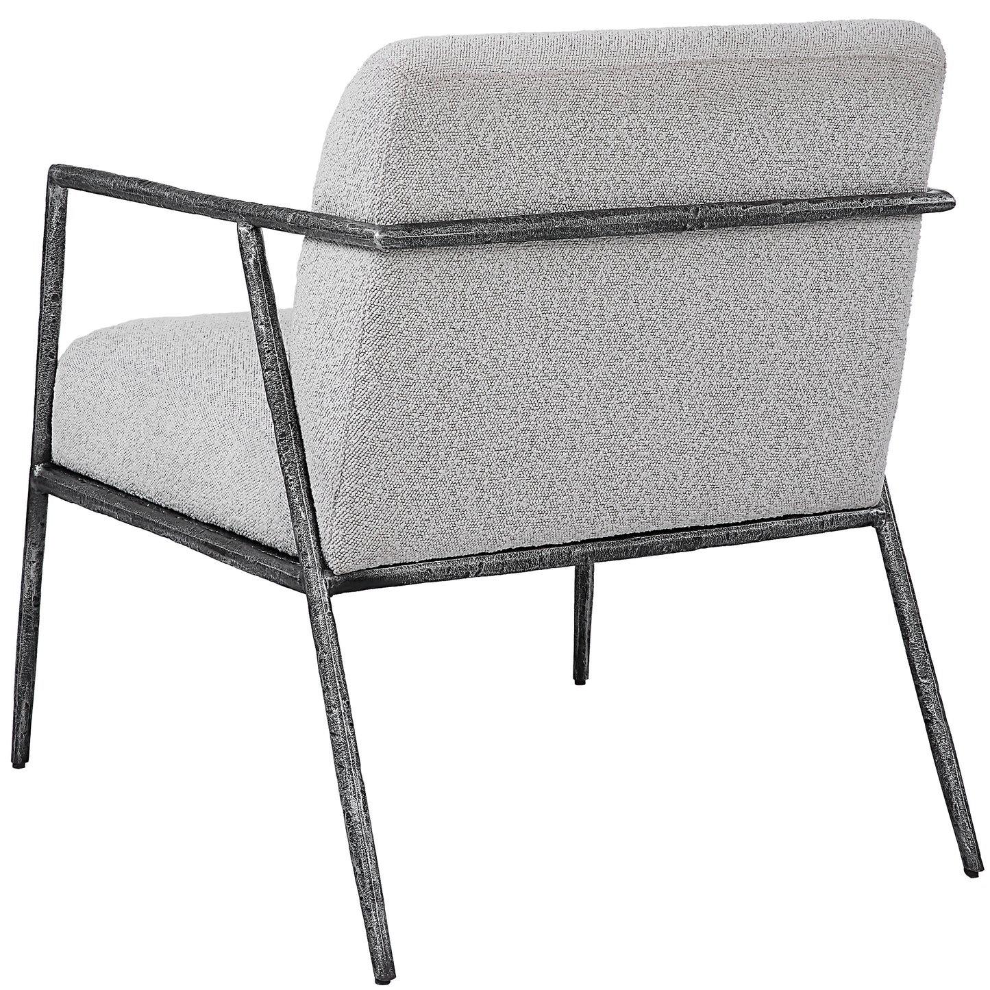 Uttermost Brisbane Light Gray Accent Chair 23660