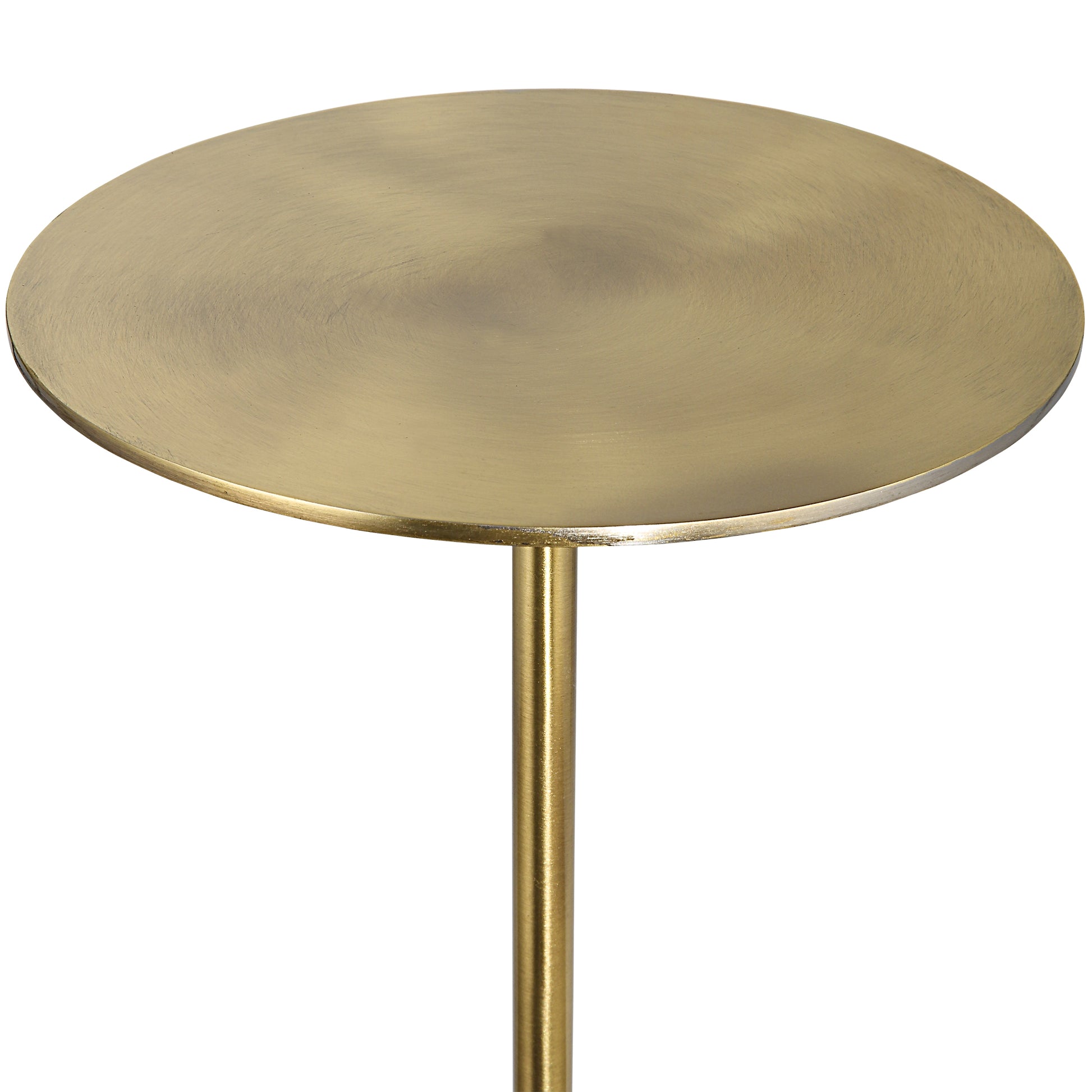 Uttermost Gimlet Brass Drink Table 25181