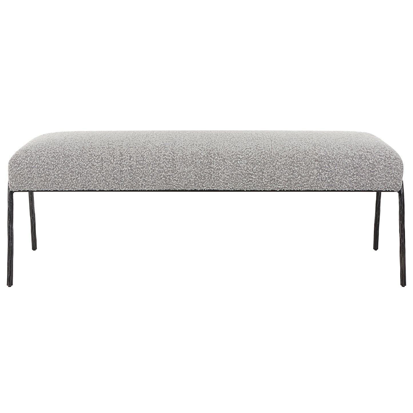 Uttermost Jacobsen Modern Gray Bench 23685