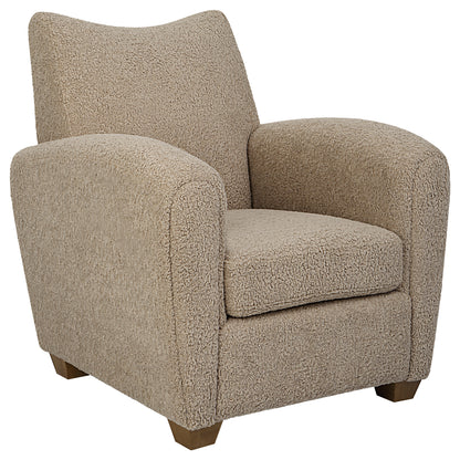 Uttermost Teddy Latte Accent Chair 23694