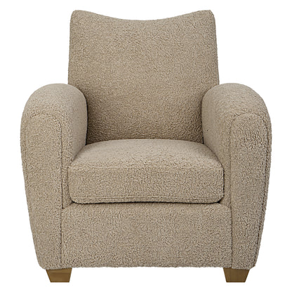 Uttermost Teddy Latte Accent Chair 23694