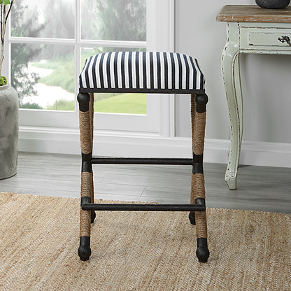 Uttermost Braddock Backless Counter Stool 23711