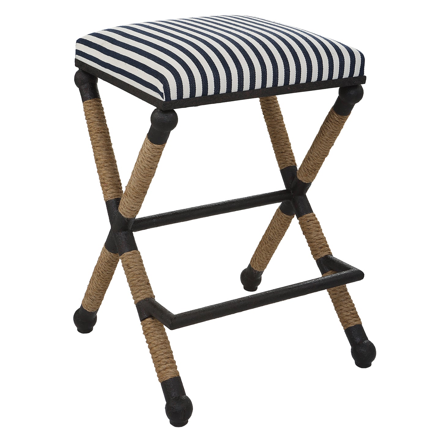 Uttermost Braddock Backless Counter Stool 23711