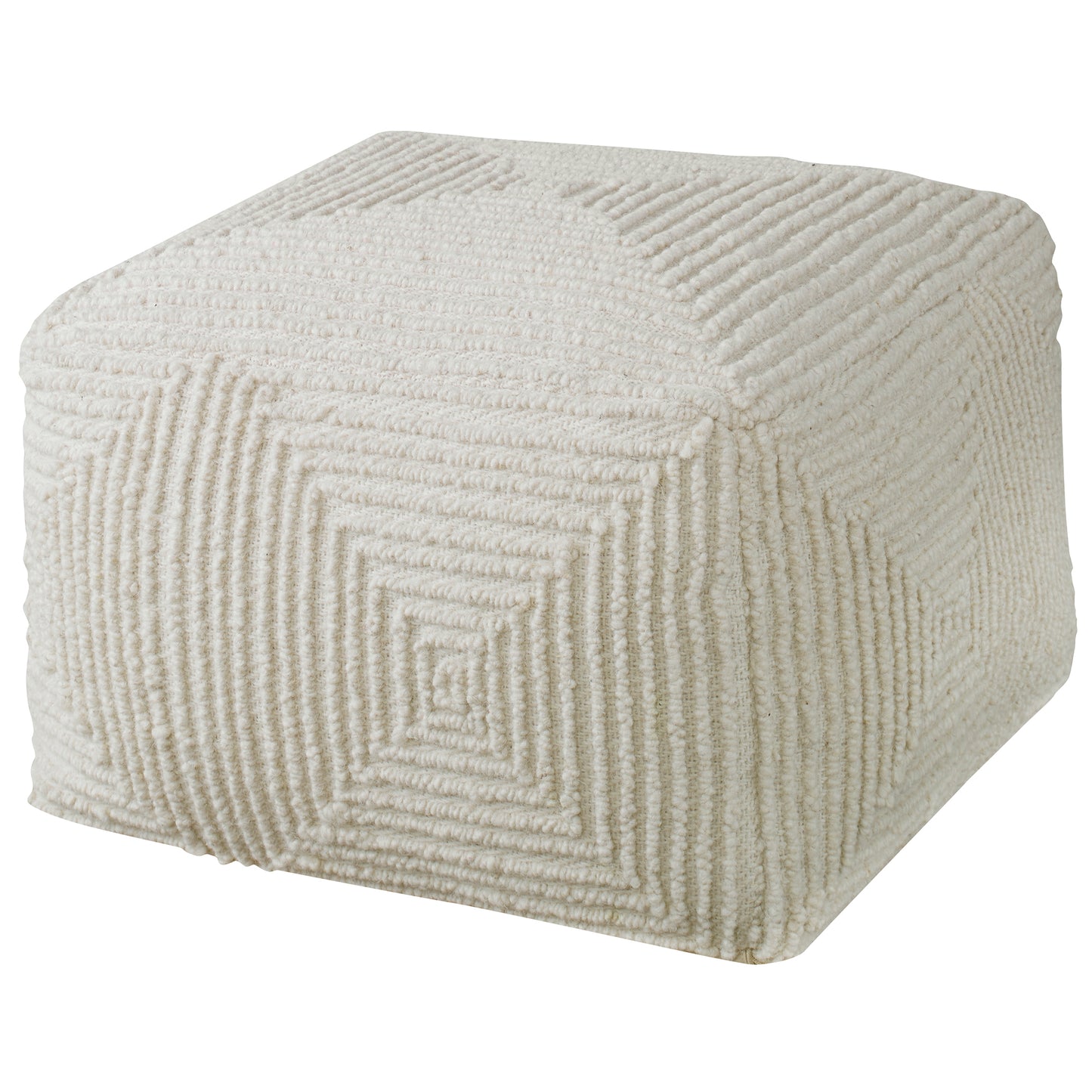 Uttermost Sovanna Geometric Pouf 23971